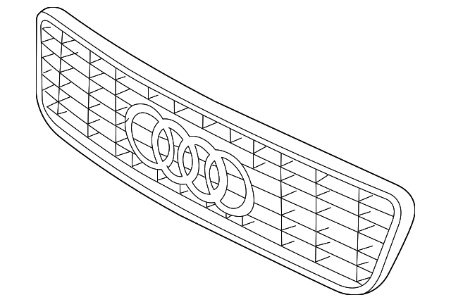 8N0-853-651-C-3FZ Деталь GRILLE