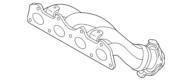 28511-2B010 Деталь EXHAUST MANIFOLD