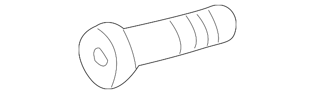 11518036 Деталь BELT & RETRACTOR BOLT, LEFT