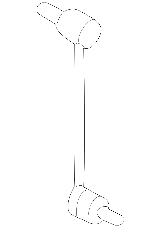 54830-3R000-AS Деталь STABILIZER LINK, LEFT