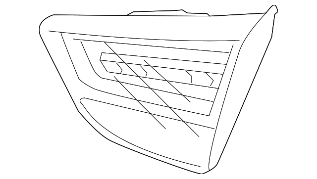 92430-2S520 Деталь LENS & HOUSING, LEFT