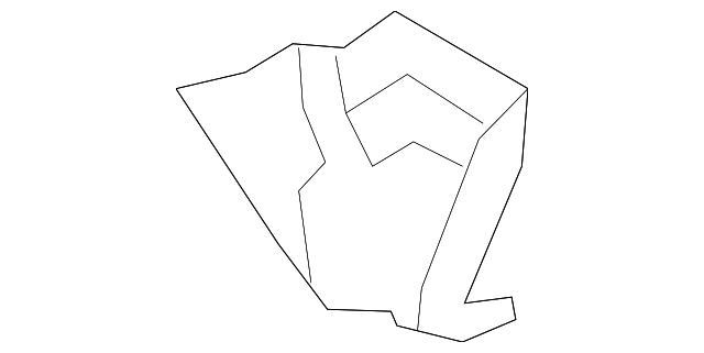 51-12-7-031-976 Деталь BUMPER COVER GUIDE, RIGHT