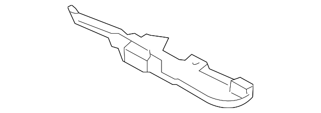 51-12-7-030-614 Деталь BUMPER COVER GUIDE, RIGHT