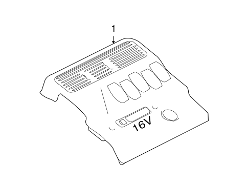 Aveo ENGINE APPEARANCE COVER