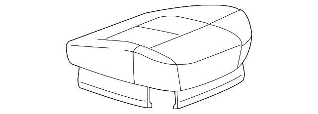 89044319 Деталь SEAT COVER, RIGHT