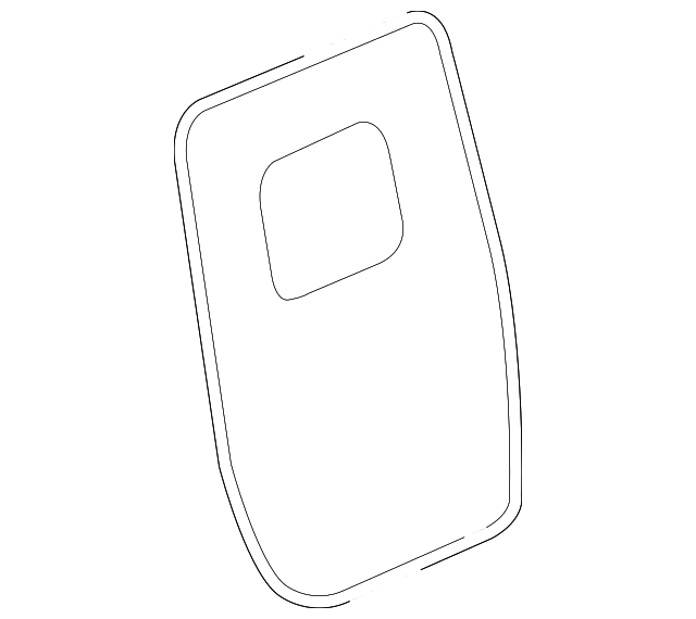 89043326 Деталь SEAT BACK PANEL, LEFT