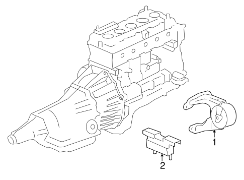 i-370 ENGINE & TRANS MOUNTING