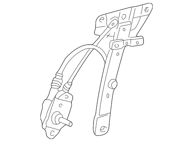 5008037AL Деталь REGULATOR, LEFT