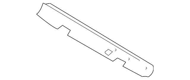 8E0-121-292-H Деталь AIR DEFLECTOR
