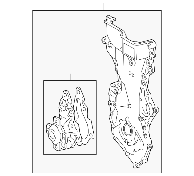 11310-47023 Деталь TIMING COVER