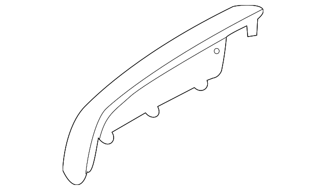 92193907 Деталь MIRROR COVER, LEFT