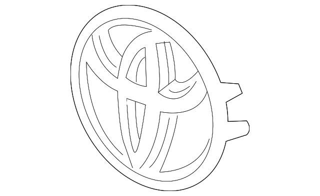 75310-0E010 Деталь EMBLEM