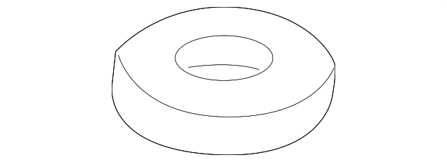 1311884Z00 Деталь ROOF RACK NUT, LEFT