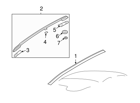 Forenza EXTERIOR TRIM - ROOF 2