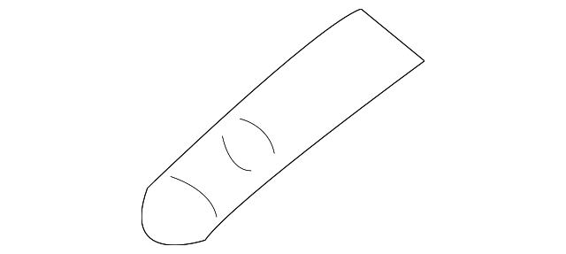 7822185Z00 Деталь ROOF RACK PAD, LEFT