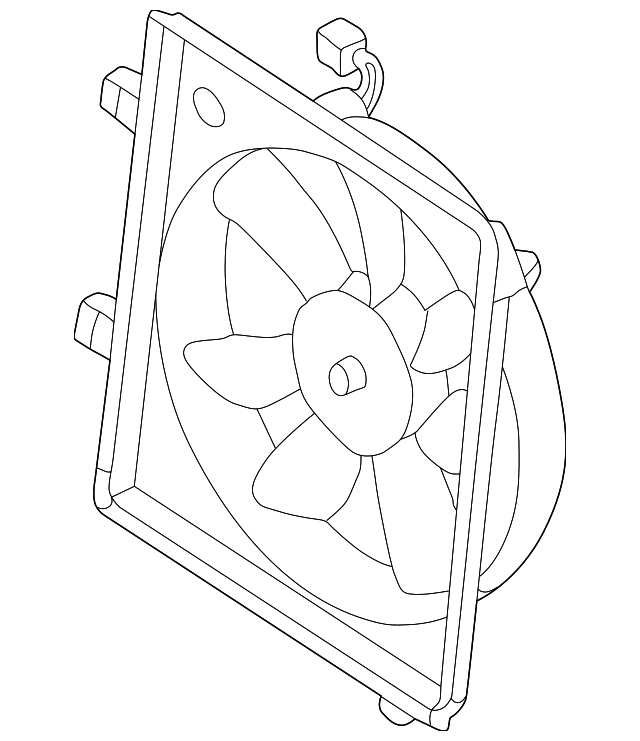 FSD7-15-035A Деталь FAN ASSY