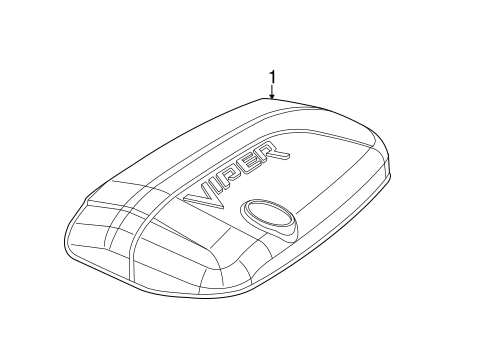 Viper ENGINE APPEARANCE COVER