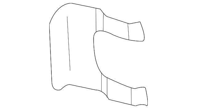 96059668 CYL & KEYS CLIP
