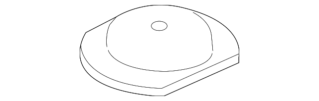 5C3Z-3A089-BA Деталь SPRING MOUNT PLATE, RIGHT