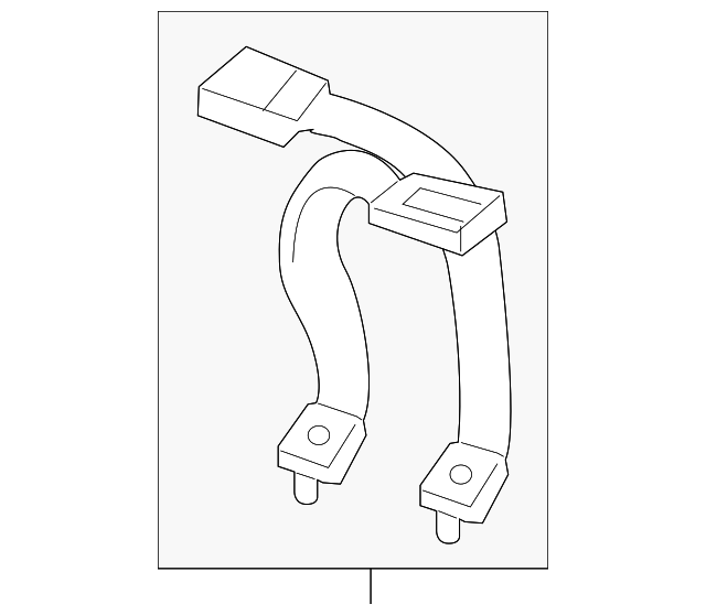 89840-2D502-LT Деталь BUCKLE, RIGHT