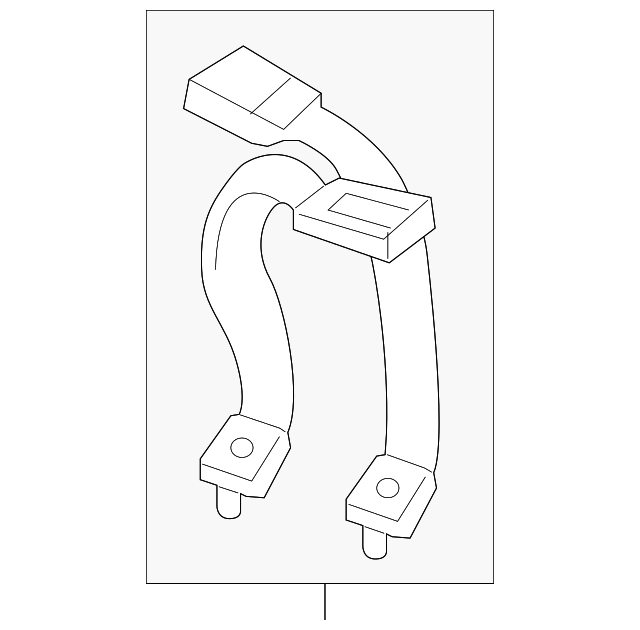 89830-2D502-LT Деталь BUCKLE, LEFT