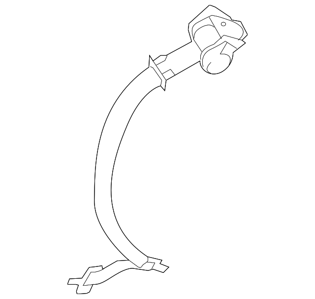 89850-2D550-LT Деталь CENTER SEAT BELT