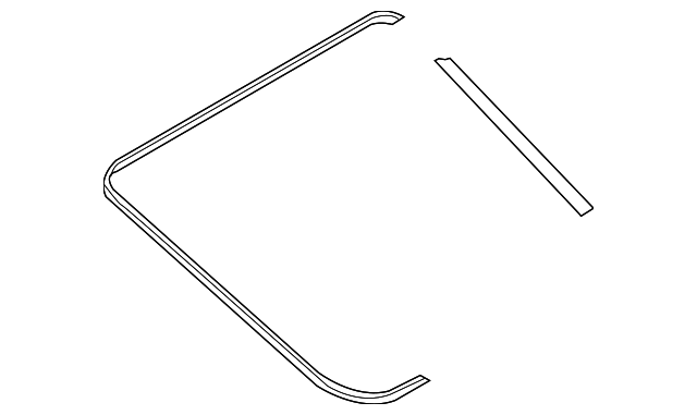90830-CD000 WEATHERSTRIP