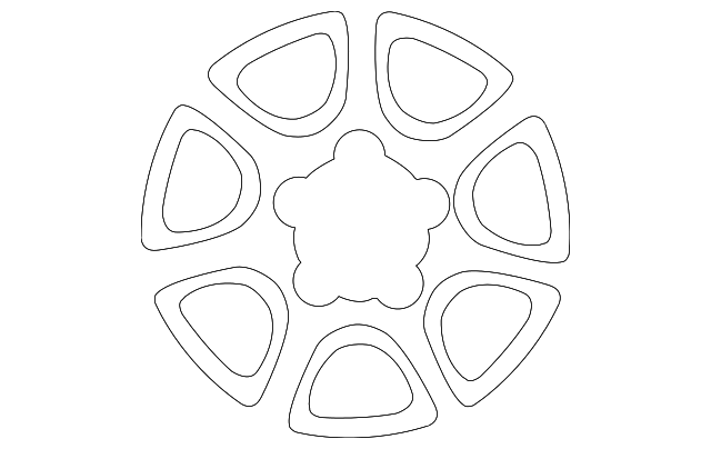 42611-AA040 Деталь WHEEL, ALLOY