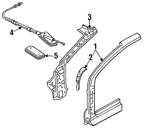 MX-3 HINGE PILLAR