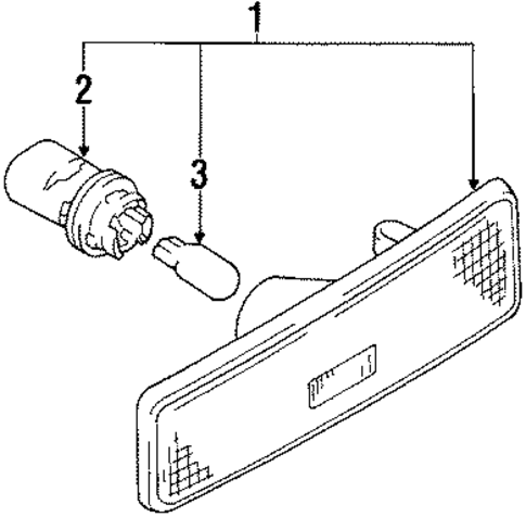 Tracker SIDE MARKER LAMPS