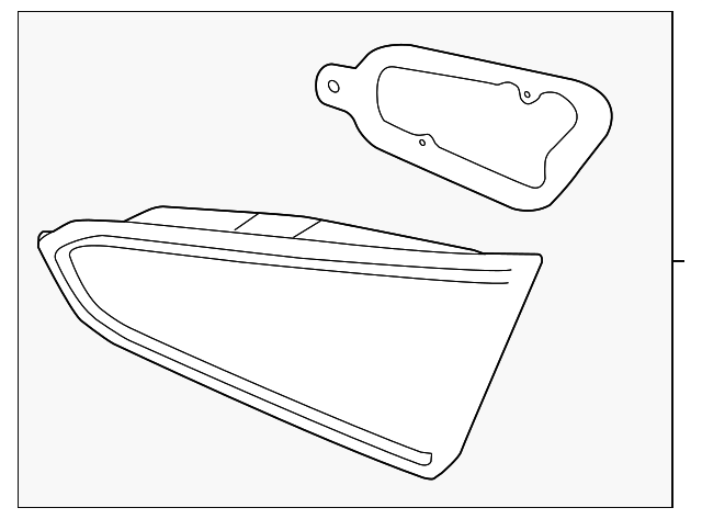 92403-A7530 Деталь BACKUP LAMP ASSY, LEFT