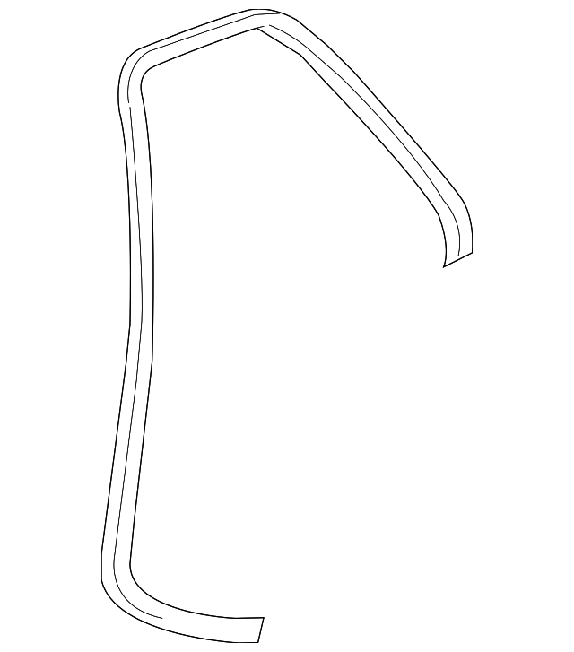 8466178J00 Деталь DOOR W'STRIP, LEFT
