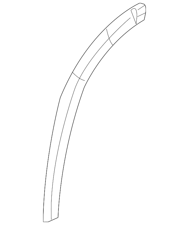 8466278J00 Деталь LOWER W'STRIP, RIGHT
