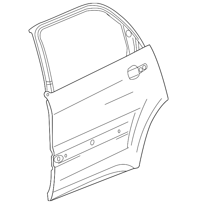 6800378J00 Деталь DOOR SHELL, RIGHT