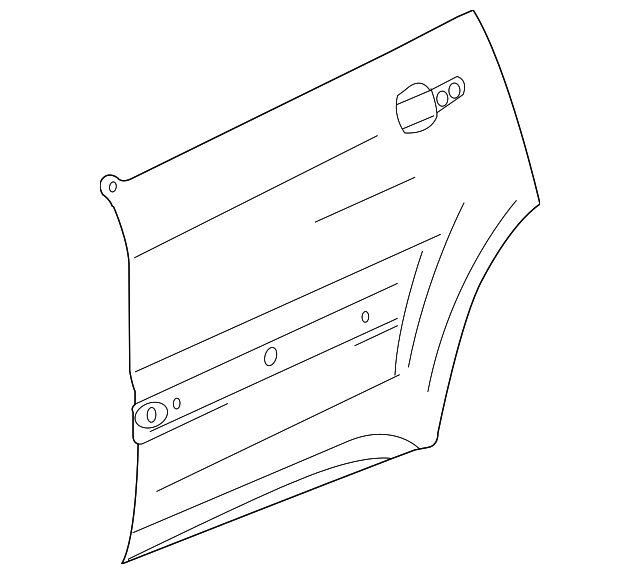 6851178J02 Деталь OUTER PANEL, RIGHT