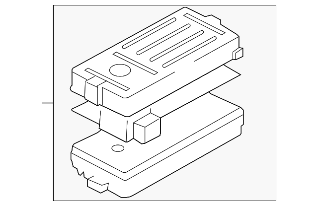 3671086Z11 Деталь FUSE BOX MAIN