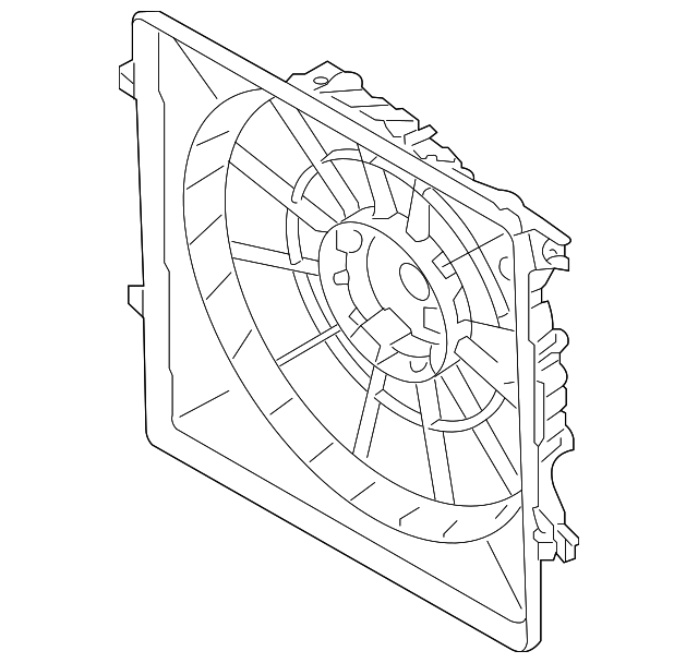 25350-C6500 Деталь FAN SHROUD