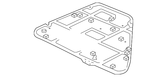 25736743 Деталь MODULE BRACKET