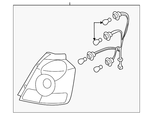 96494901 Деталь TAIL LAMP ASSY, LEFT