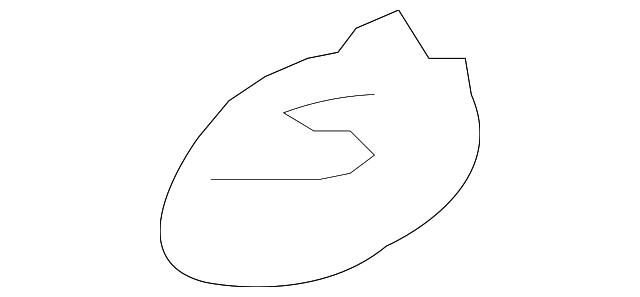 74317-52010-B1 Деталь SUNVISOR COVER, RIGHT