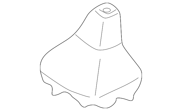 MR356754 Деталь SHIFT BOOT