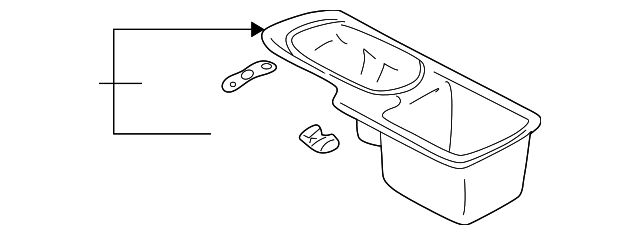 MR789023 Деталь CUP HOLDER