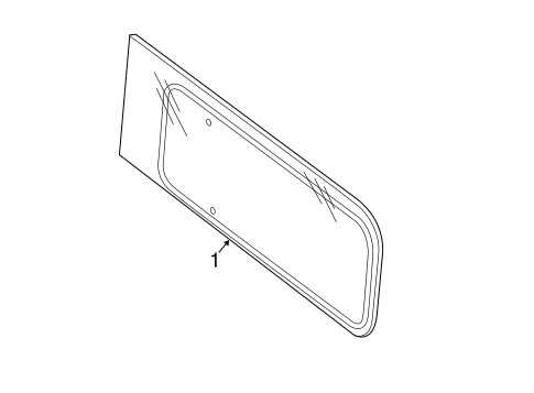 NV2500 GLASS - SIDE DOOR