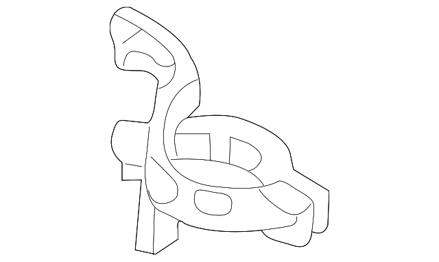 88473-06030 DEHYDRATOR BRACKET