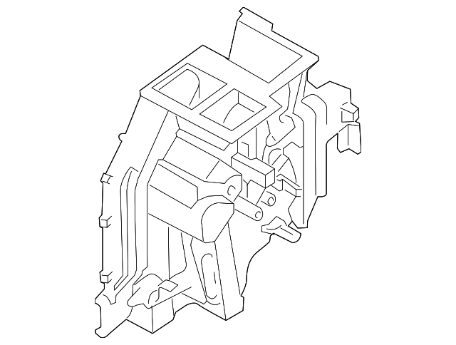 97135-4C030 Деталь EVAPORATOR CASE, RIGHT