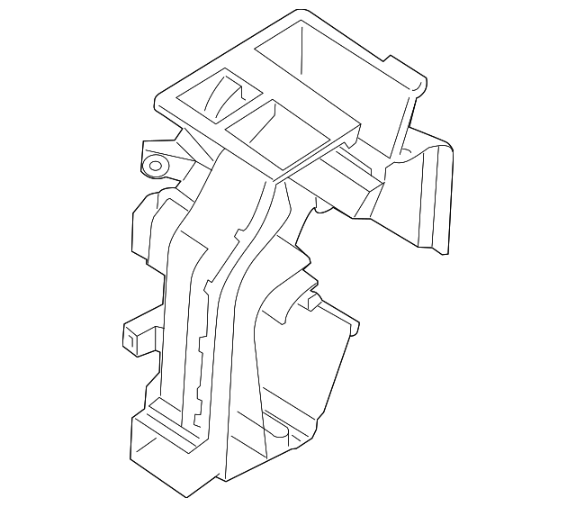 97134-4C000 Деталь EVAPORATOR CASE, LEFT