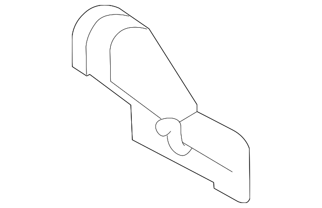 97282-4C000 Деталь OUTER DUCT, RIGHT