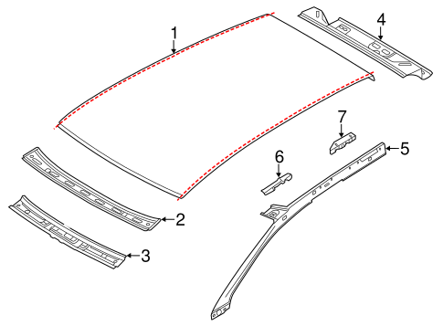 Touareg ROOF & COMPONENTS