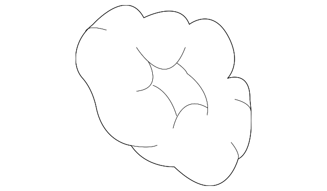 625680W000 Деталь SEAL, RIGHT