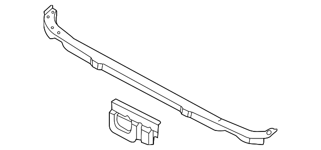 625100W000 Деталь UPPER TIE BAR